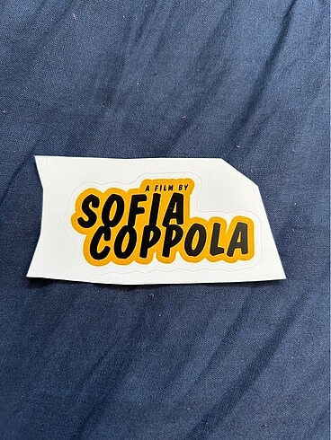 Beden written by wes anderson,sylvia plath,sofia coppola sticker