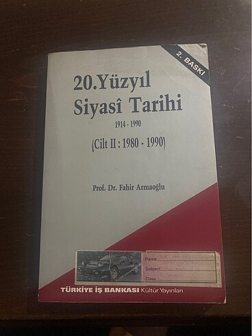 20.yy Siyasi Tarihi