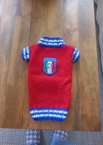 Kırmızı Siyah Kapüşonlu Gotik Köpek Kıyafeti - Görsel 8