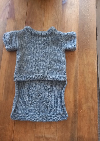 Kırmızı Siyah Kapüşonlu Gotik Köpek Kıyafeti - Görsel 9