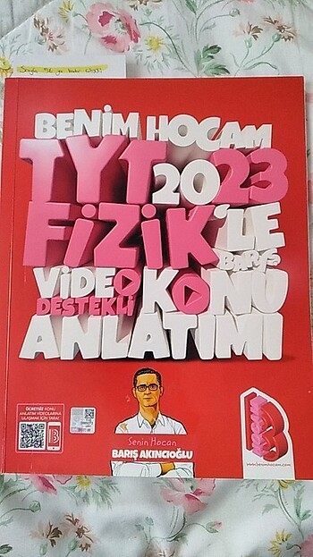 Benim Hocam (TYT FİZİK 2023 VIDEO DESTEKLİ KONU ANLATIM KİTABI) 