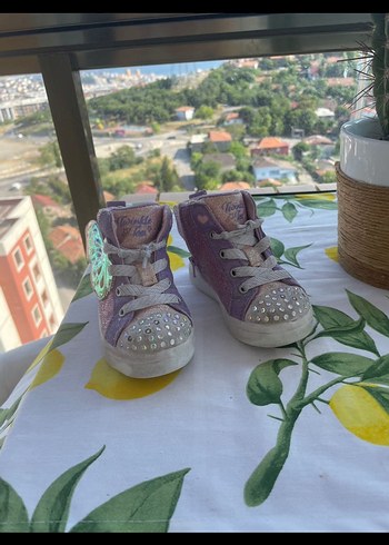 Kız Çocuk skechers twinkle Simli Kanatlı Spor Ayakkabı - Görsel 2