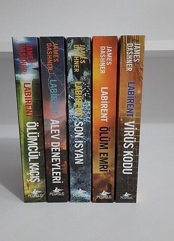 Labirent Serisi 5 Kitap Set Pegasus Yayınları