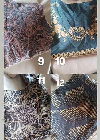 Bej Gri Modern Dekoratif Kırlent - Görsel 6