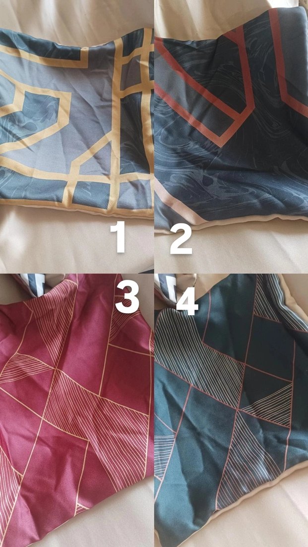 Bej Gri Modern Dekoratif Kırlent - Görsel 4