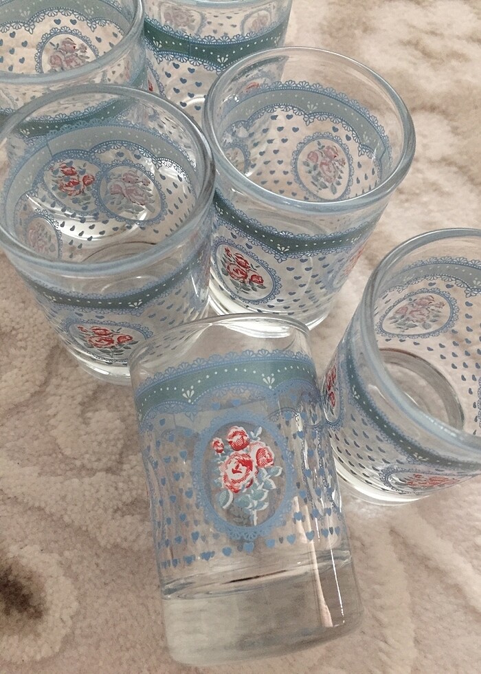 6lı Kahve yanı bardağı - Görsel 2