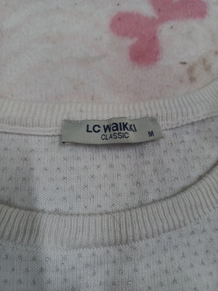 Kadın Gri Uzun Kollu Triko Kazak - Görsel 2