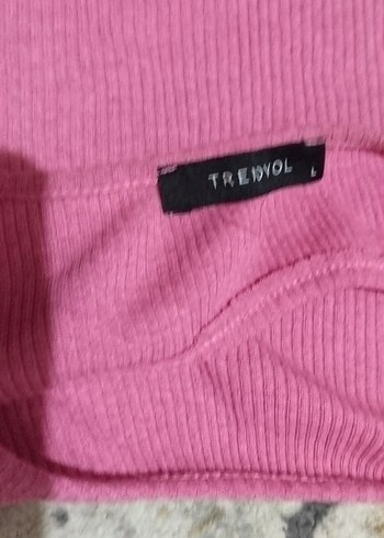 Trendyol & Milla Sırtı açık kadın pembe bluz