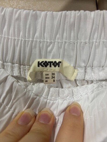 Koton Uzun Etek