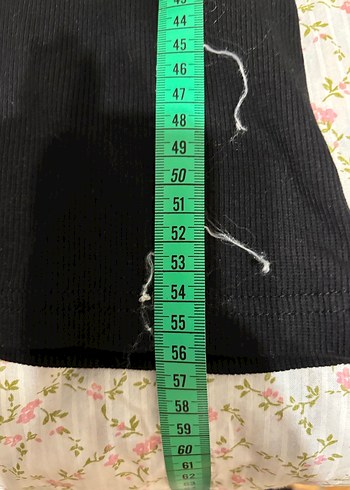 Dantel Detaylı Siyah V Yaka Uzun Kollu Bluz - Görsel 4