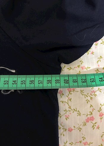 Lacivert V Yaka Tişört - Görsel 3