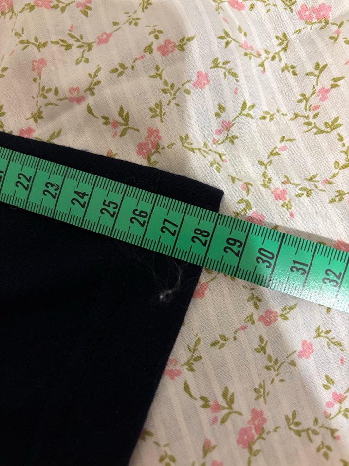 Lacivert V Yaka Tişört - Görsel 5