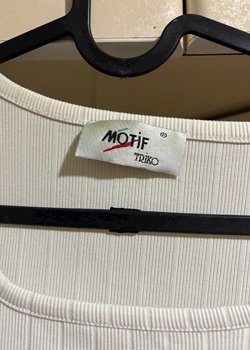 Triko Beyaz Tişört - Görsel 2