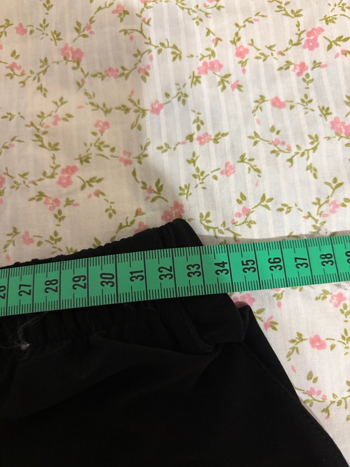 Kadın Siyah Pilili Kumaş Pantolon - Görsel 3