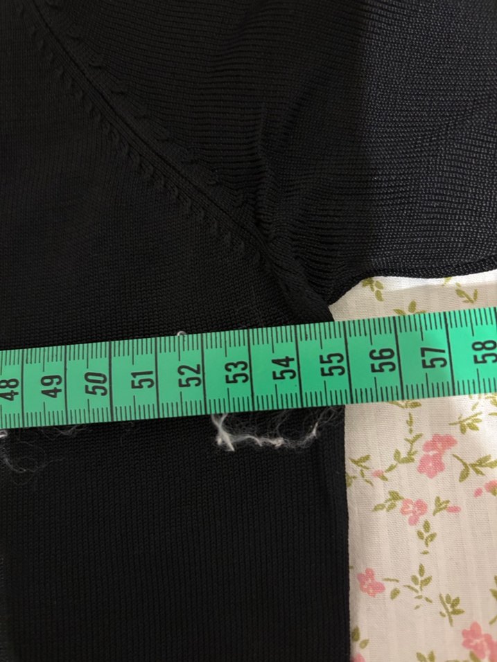 Düğmeli Siyah Bluz - Görsel 3