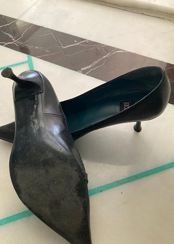 Deri Kadın Topuklu Ayakkabı - Görsel 2