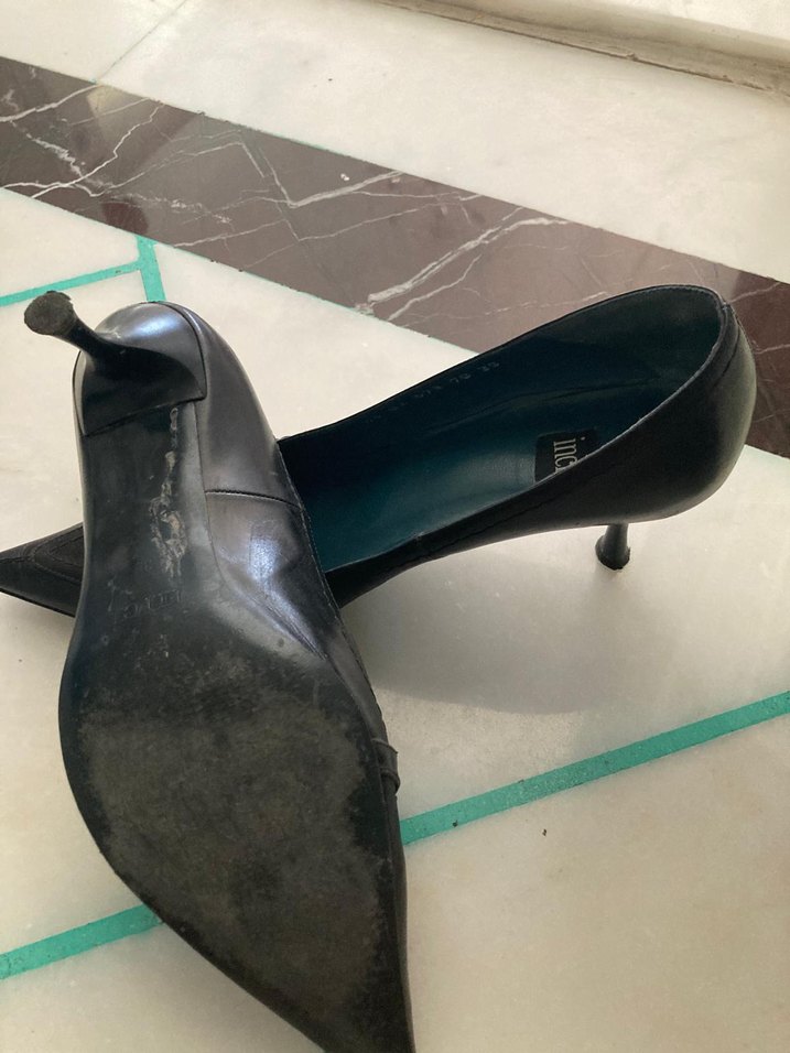 Deri Kadın Topuklu Ayakkabı - Görsel 2