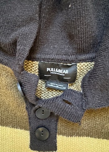 Düğmeli Yaka Kadın Kazak - Görsel 2