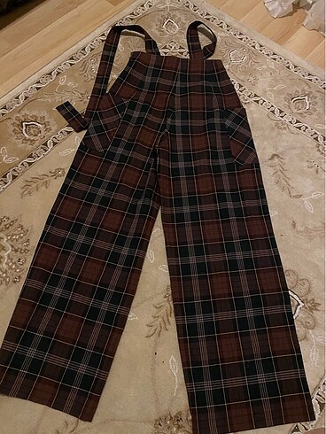 trendyolmilla ekoseli tulum - Görsel 5