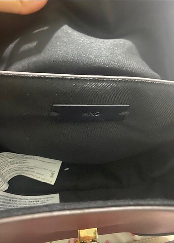 Bordo ve Bej Buckled Deri Kadın Çanta - Görsel 4