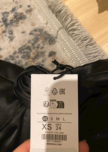 Siyah Straplez Kadın korse bershka - Görsel 2