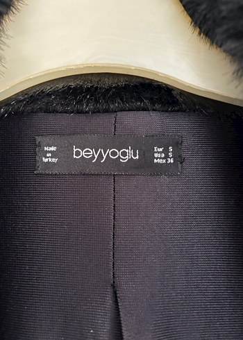 Kadın siyah kısa kürk - Görsel 5