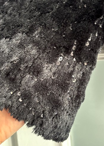 Siyah Kürklü Midi Kadın Ceket - Görsel 5