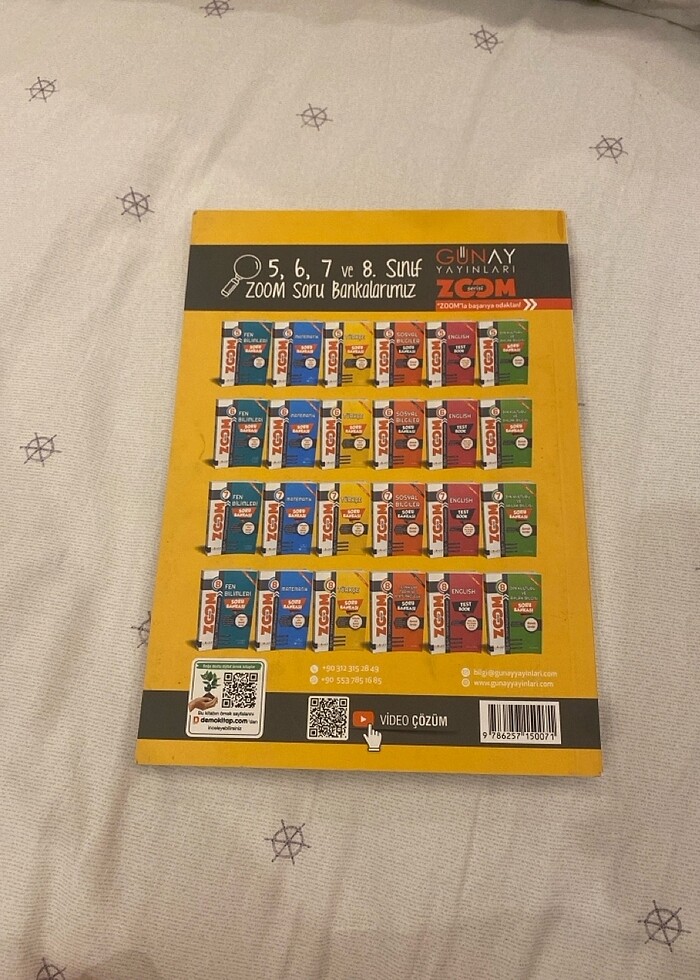 Günay yayınları Zoom Türkçe soru bankası - Görsel 2