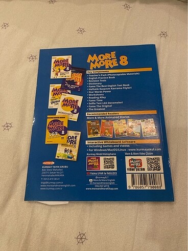 Kurmay yayınları more more İngilizce kitabı - Görsel 2