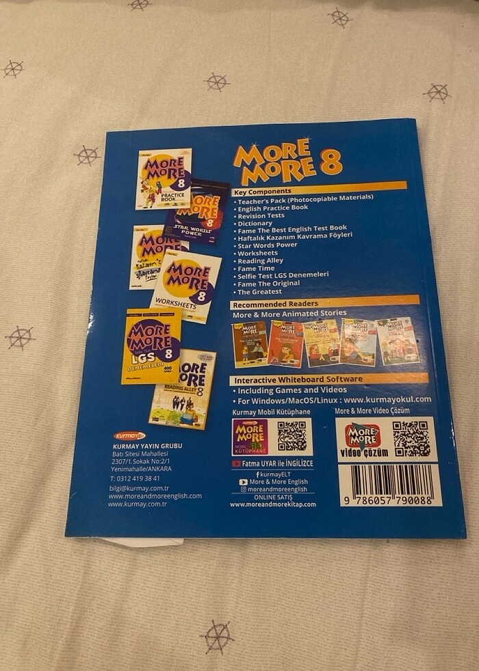 Kurmay yayınları more more İngilizce kitabı - Görsel 2