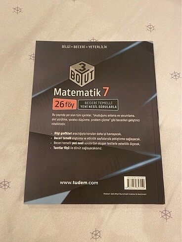 tudem yayınları matematik 26 lı föy - Görsel 2