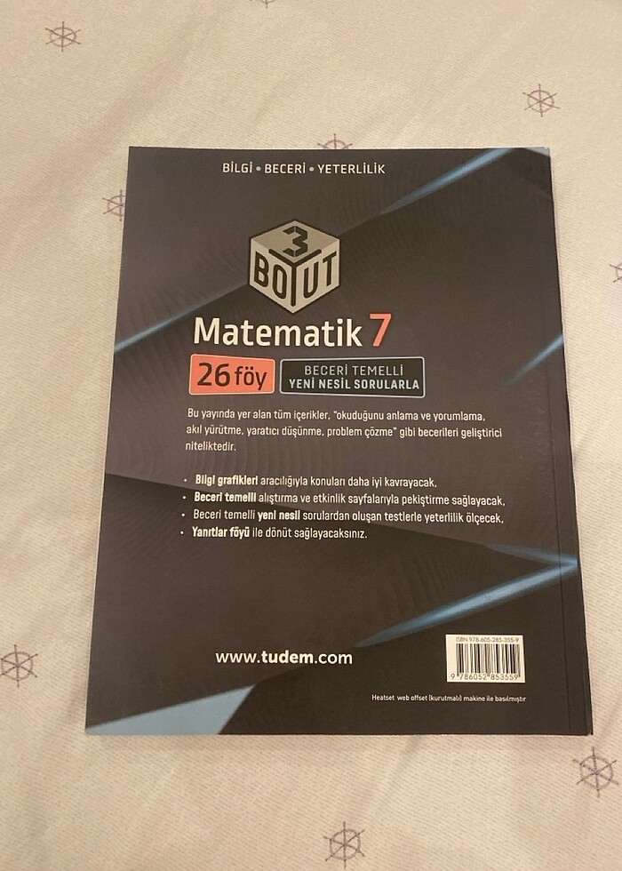 tudem yayınları matematik 26 lı föy - Görsel 2