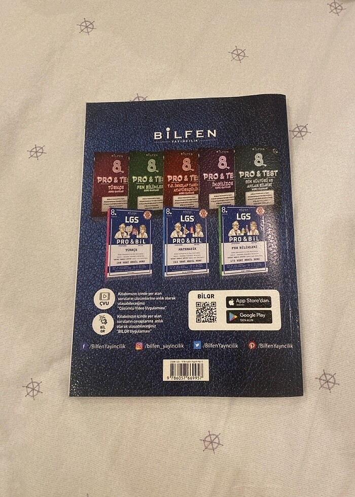 Bilfen yayınları pro test matematik soru bankası - Görsel 2
