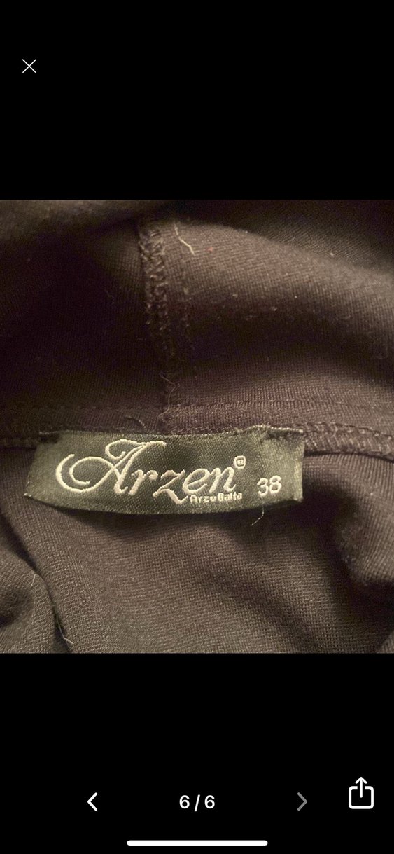 Siyah Kapüşonlu Midi Rahat Elbise - Görsel 5