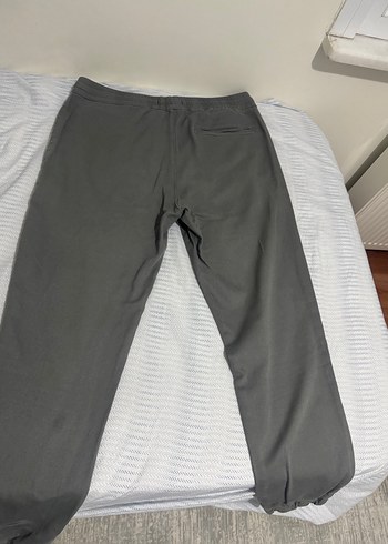 Gri Rahat Kesim Erkek Keten Pantolon - Görsel 3