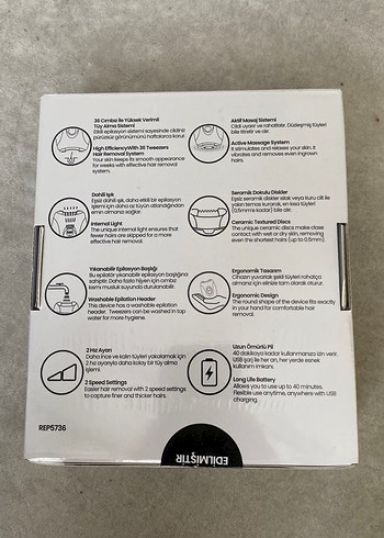 Relux Pembe Seramik Disk Epilatör - Görsel 5