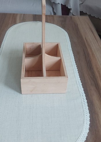 Beden HEINZ 4 Bölmeli Ahşap Sosluk