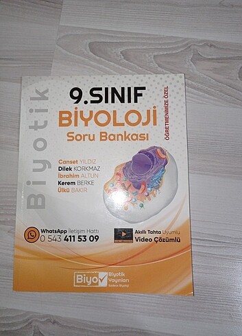 9. Sınıf biyoloji soru Bankası