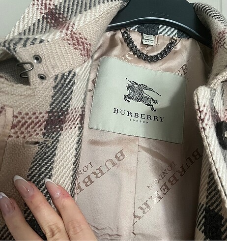 s Beden ten rengi Renk Burberry Kaban
