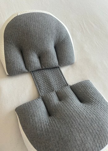 Gri Desensiz Emzirme ve Hamile Yastığı - Görsel 2