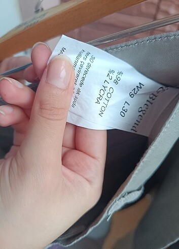 29 Beden Düşük bel pantalon 