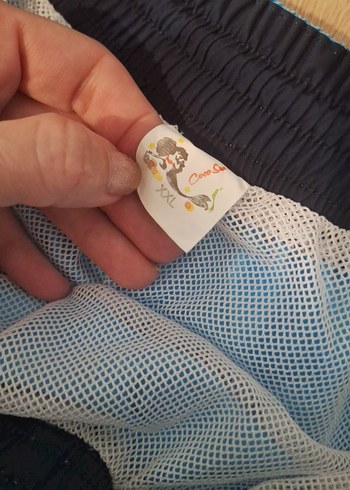 Mavi Erkek Mini Şort Mayo - Görsel 2