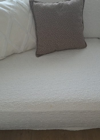 krem bukle koltuk ortusü  3lü ,bir adet  fiyati - Görsel 2