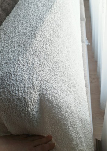 krem bukle koltuk ortusü  3lü ,bir adet  fiyati - Görsel 5