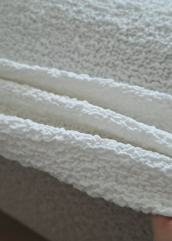 krem bukle koltuk ortusü  3lü ,bir adet  fiyati - Görsel 4