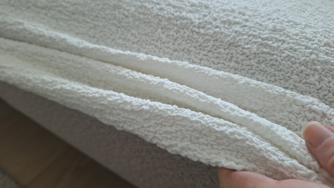 krem bukle koltuk ortusü  3lü ,bir adet  fiyati - Görsel 4