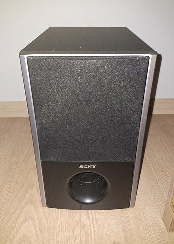 Sony Siyah Gri Müzik Sistemi Hoparlörü