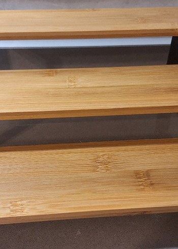 Karaca Ahşap Katlı Mutfak Rafı