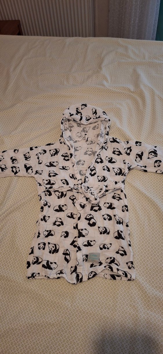 Çocuk Müslin Bornoz 1-3 yaş - Görsel 2