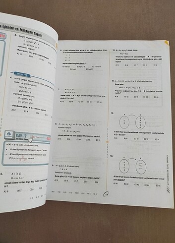  Beden Renk Bilgi sarmal AYT matematik soru bankası 